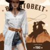 เข็มขัดเชือกถัก ประดับลูกปัด Bohemian Belt for Dress รุ่น 𝐓𝐢𝐤𝐢