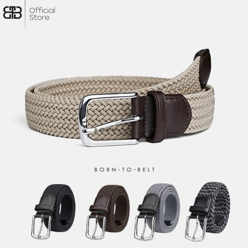 เข็มขัดเชือกถัก CB001-AB มีให้เลือกหลายสี