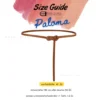 เข็มขัดผู้หญิง ปรับได้ ไม่ต้องเจาะรู สายยาวพิเศษ รุ่น Paloma