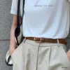 เข็มขัดเอวใหญ่ เข็มขัดเส้นเล็ก เอวใหญ่ สายยาวพิเศษ Minimal รุ่น 𝐄𝐦𝐦𝐚