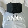 เข็มขัดคอร์เซ็ท corset สไตล์วินเทจ ใส่แล้วมีเอวทันที ด้านหลังยืดได้ รุ่น 𝓐𝓷𝓷𝓪