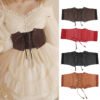เข็มขัดคอร์เซ็ท corset สไตล์วินเทจ ใส่แล้วมีเอวทันที ด้านหลังยืดได้ รุ่น 𝓐𝓷𝓷𝓪