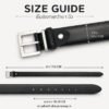Size Guide ของเข็มขัด